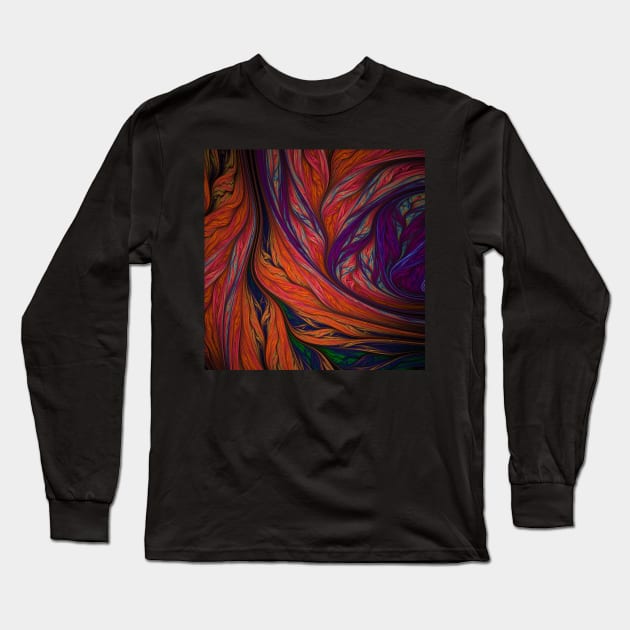 Fiber Long Sleeve T-Shirt by krinichnaya